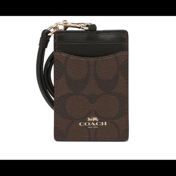NWT Coach ID holder with lanyard - Picture 2 of 4